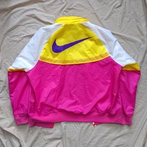 Funky Neon Nike Windbreaker Jacket size M men's